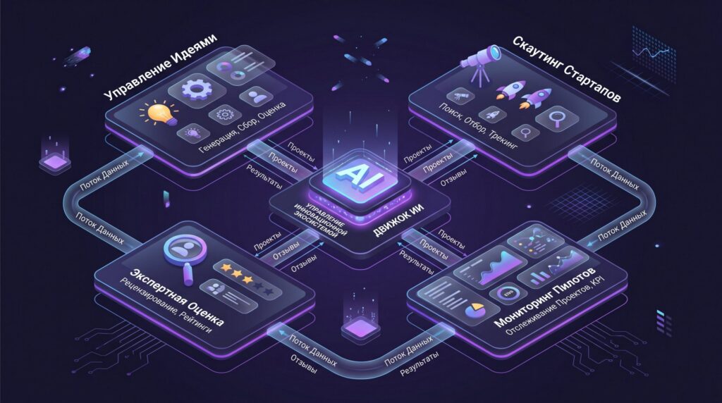 Проект: Платформа для управления экосистемой инноваций
